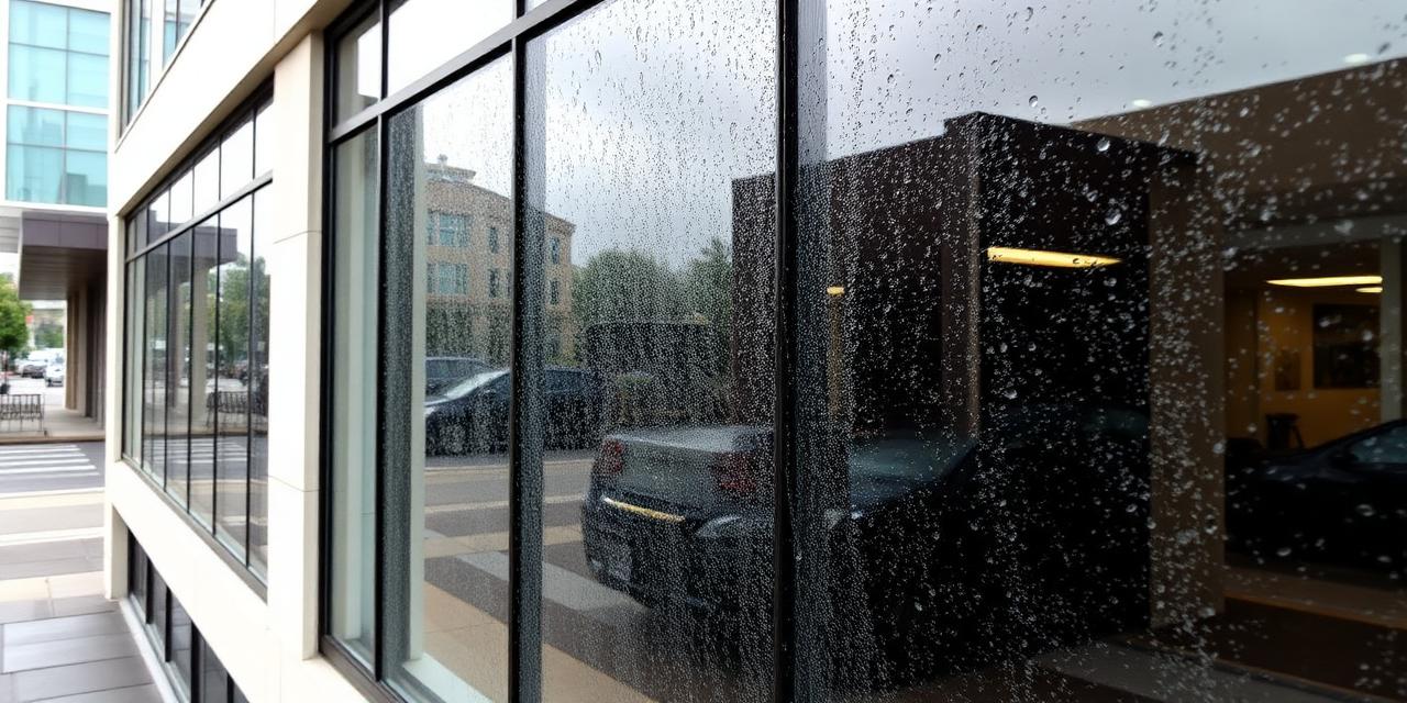 Window Cleaning before